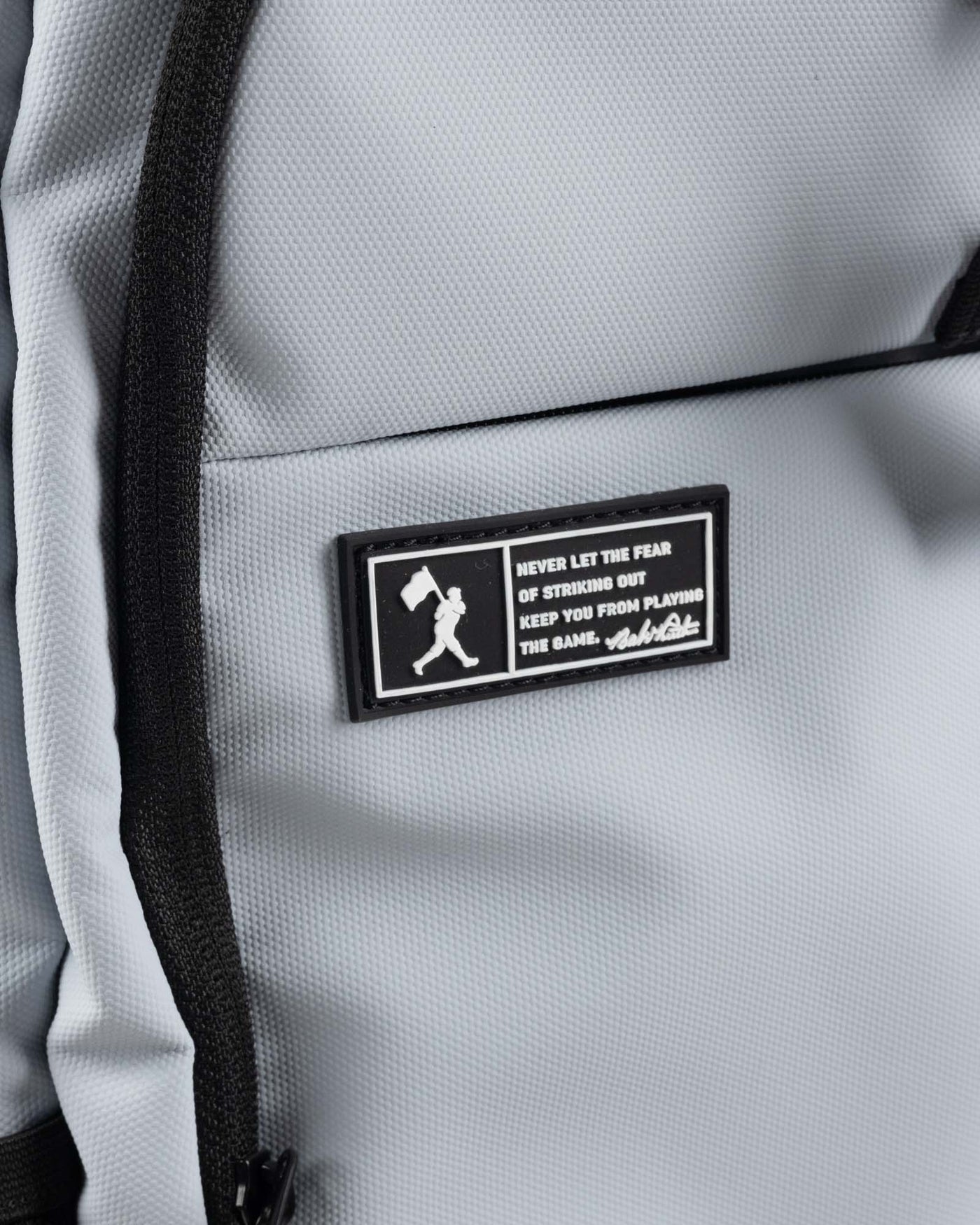 Flag Man No Fear Backpack - Ghost Grey - Baseballism Online