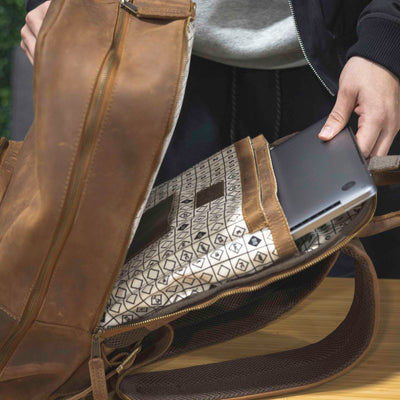 Taylor Glove Leather Backpack - Baseballism Online