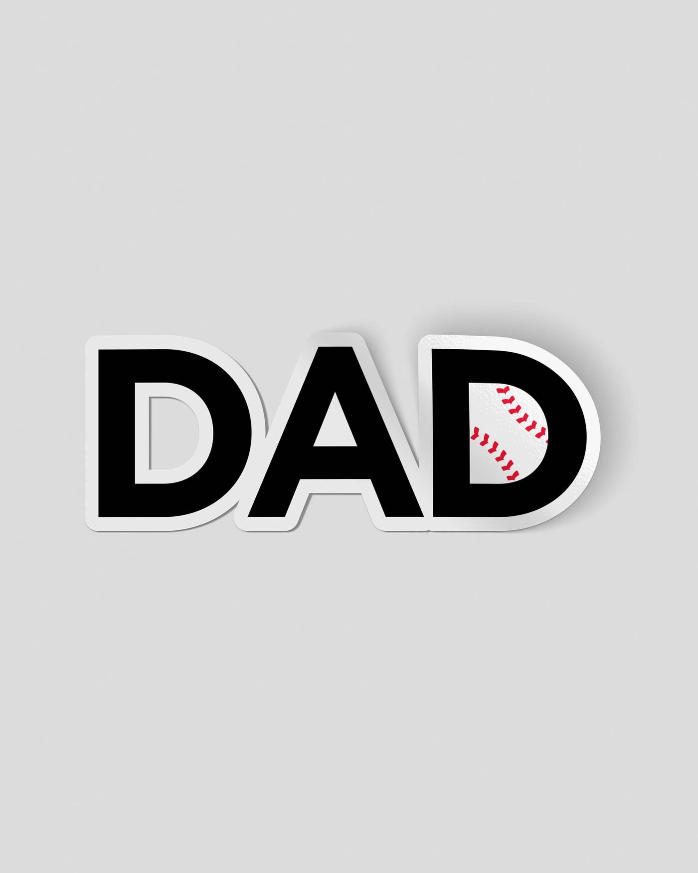 Baseball Dad Sticker