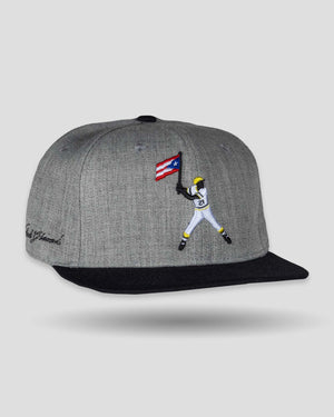 Clemente Swinging Flag Cap - Baseballism Online