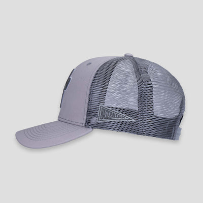 Tonal Grey Cactus Trucker Cap - Baseballism Online