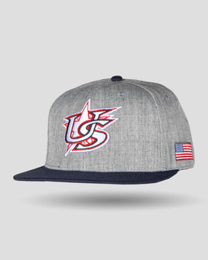 USA Baseball Classic Grey/Navy - Baseballism x USA Baseball - Baseballism Online