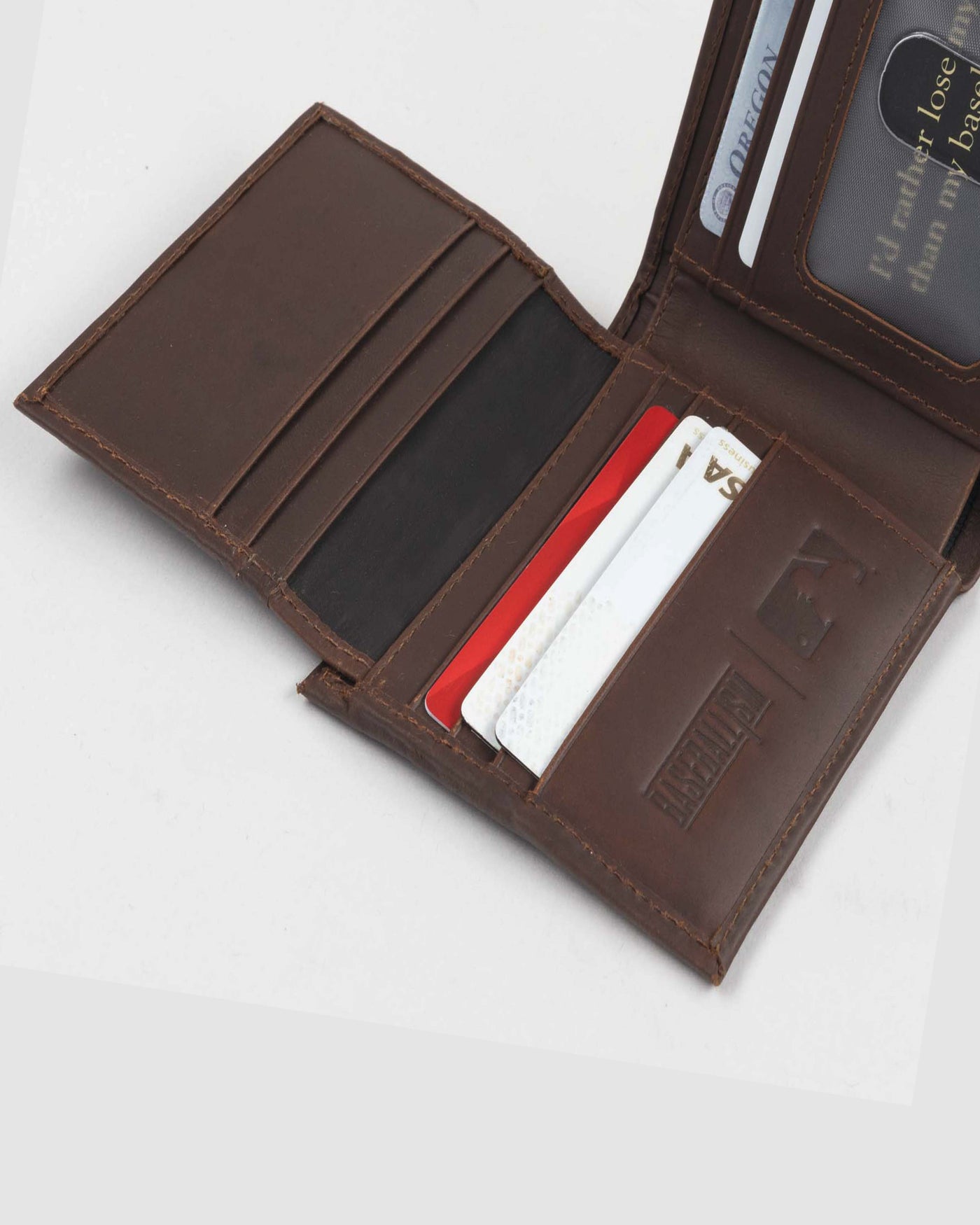 Flag Man Scorebook Bifold Wallet - Chicago Cubs - Baseballism Online