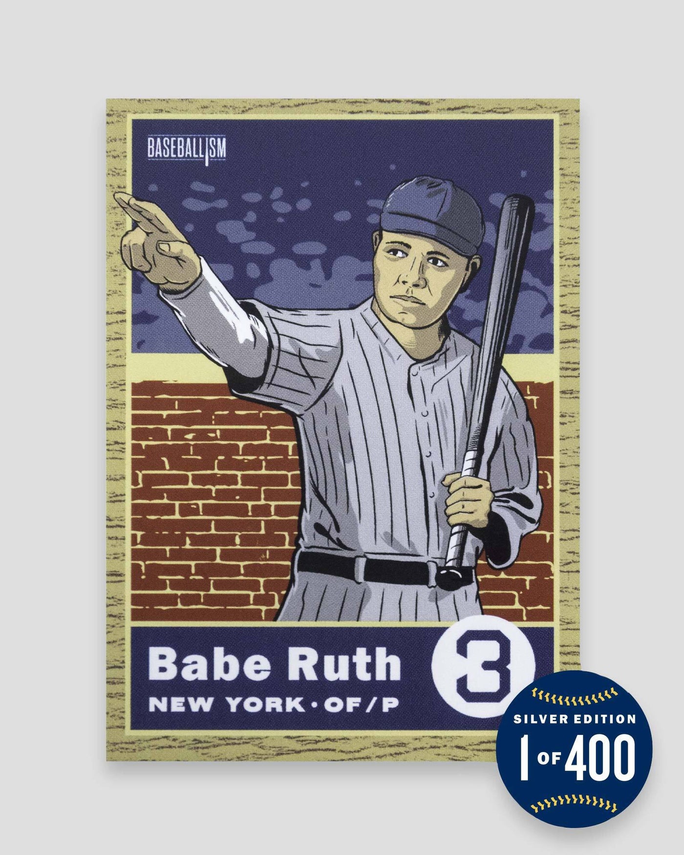 Babe Ruth Collectible Card - Baseballism Online