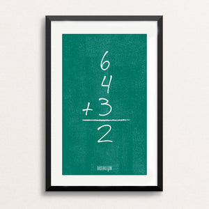 6432 18x12 - Chalkboard Green - Baseballism Online