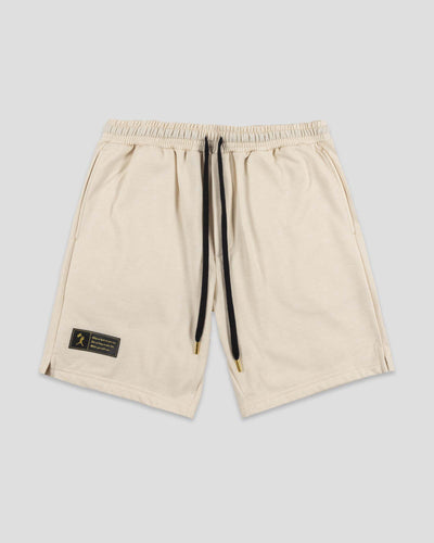 Play Hard Comfort Sweat Shorts - Cream - Baseballism Online