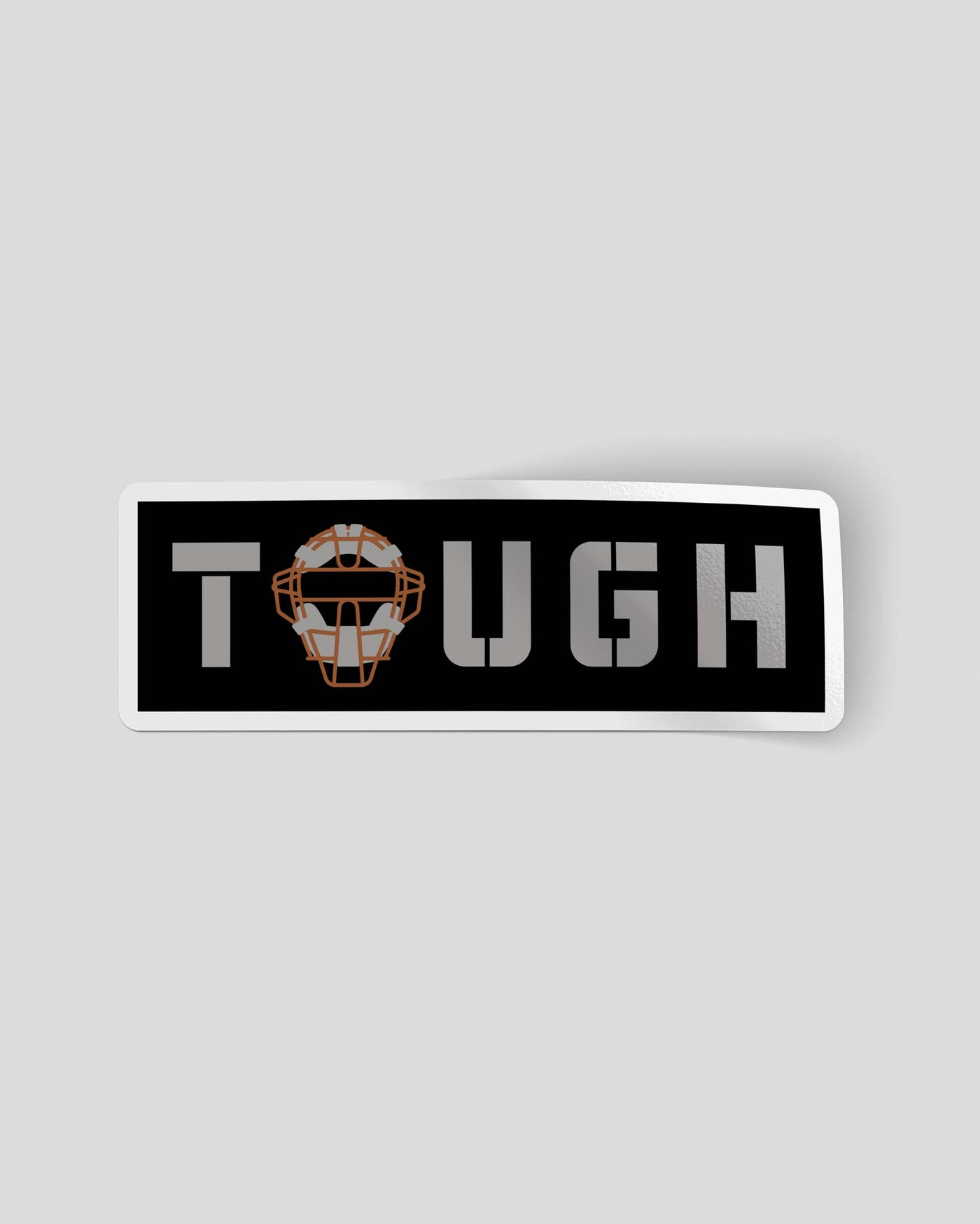 Catcher Tough Sticker - Baseballism Online