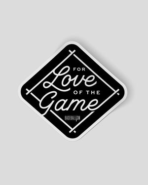 For Love of the Game Sticker - Baseballism Online