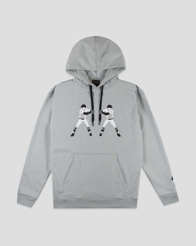 Back to Back Jacks Hoodie - Grey - Baseballism Online