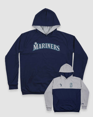 Double Play Reversible Hoodie - Seattle Mariners - Baseballism Online