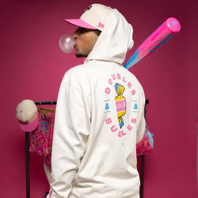 Doubles and Bubbles Hoodie - Baseballism Online