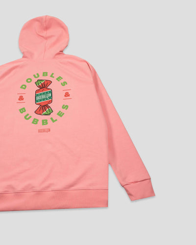 Doubles and Bubbles Hoodie - Walk-Off Watermelon - Baseballism Online