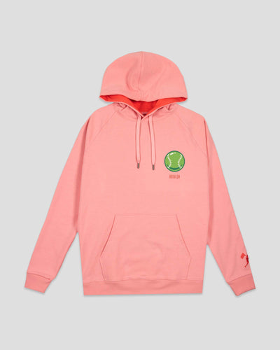 Doubles and Bubbles Hoodie - Walk-Off Watermelon - Baseballism Online