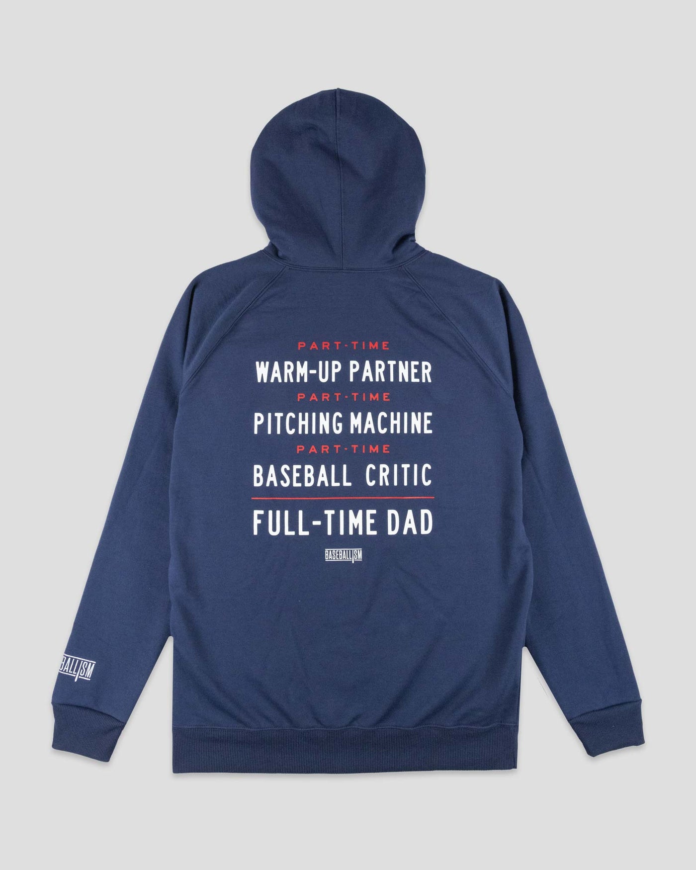 Full-Time Dad - Men's Hoodie - Baseballism Online