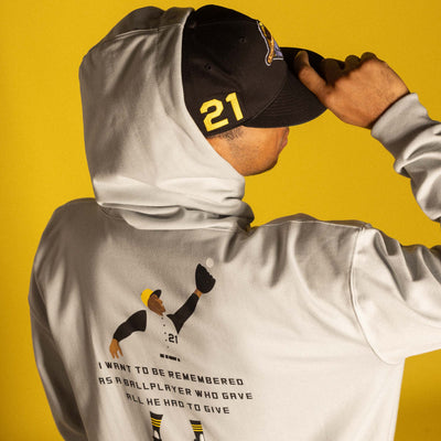 Gave It All Hoodie - Roberto Clemente - Baseballism Online