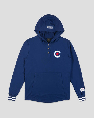 MLB Dugout Hoodie (City Connect) - Chicago Cubs - Baseballism Online