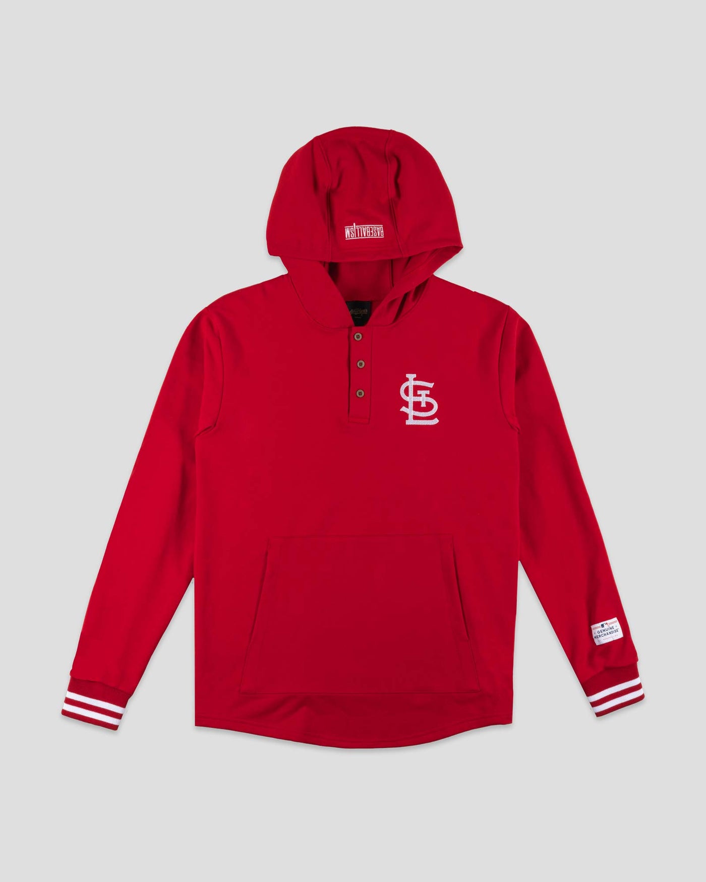 MLB Dugout Hoodie - St. Louis Cardinals - Baseballism Online