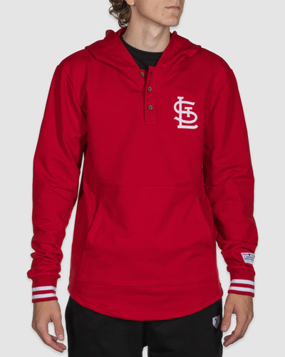 MLB Dugout Hoodie - St. Louis Cardinals - Baseballism Online