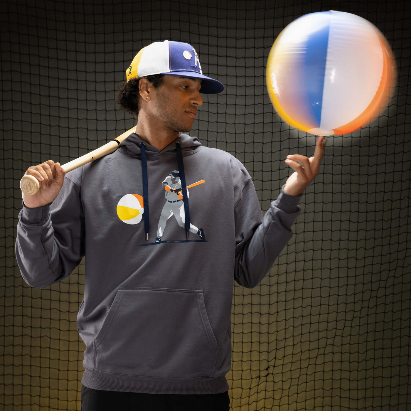 Seeing Beach Balls Hoodie - The Legend of Tony Gwynn - Baseballism Online