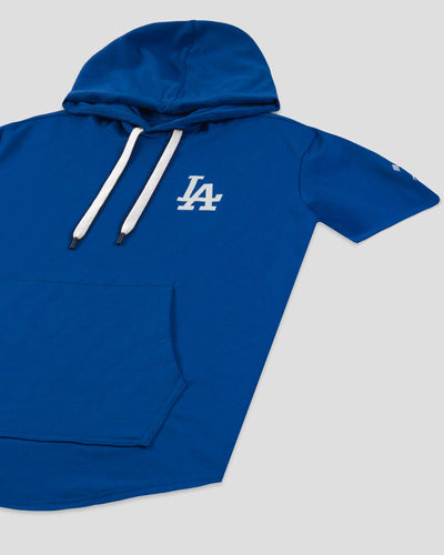 Short Sleeve Hoodie - Los Angeles Dodgers - Baseballism Online