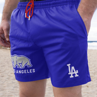 Cali Bear Cage Trunks - Los Angeles Dodgers - Baseballism Online