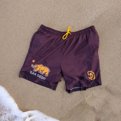 Cali Bear Cage Trunks - San Diego Padres - Baseballism Online