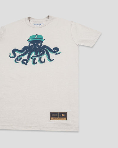 Mariners Monster T-Shirt (Smoke Silver)  - Seattle Mariners - Baseballism Online