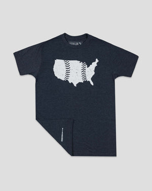 United Seams - Navy and White - Baseballism Online