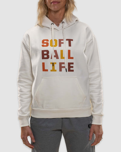 Softball Life Women's Hoodie - Baseballism Online