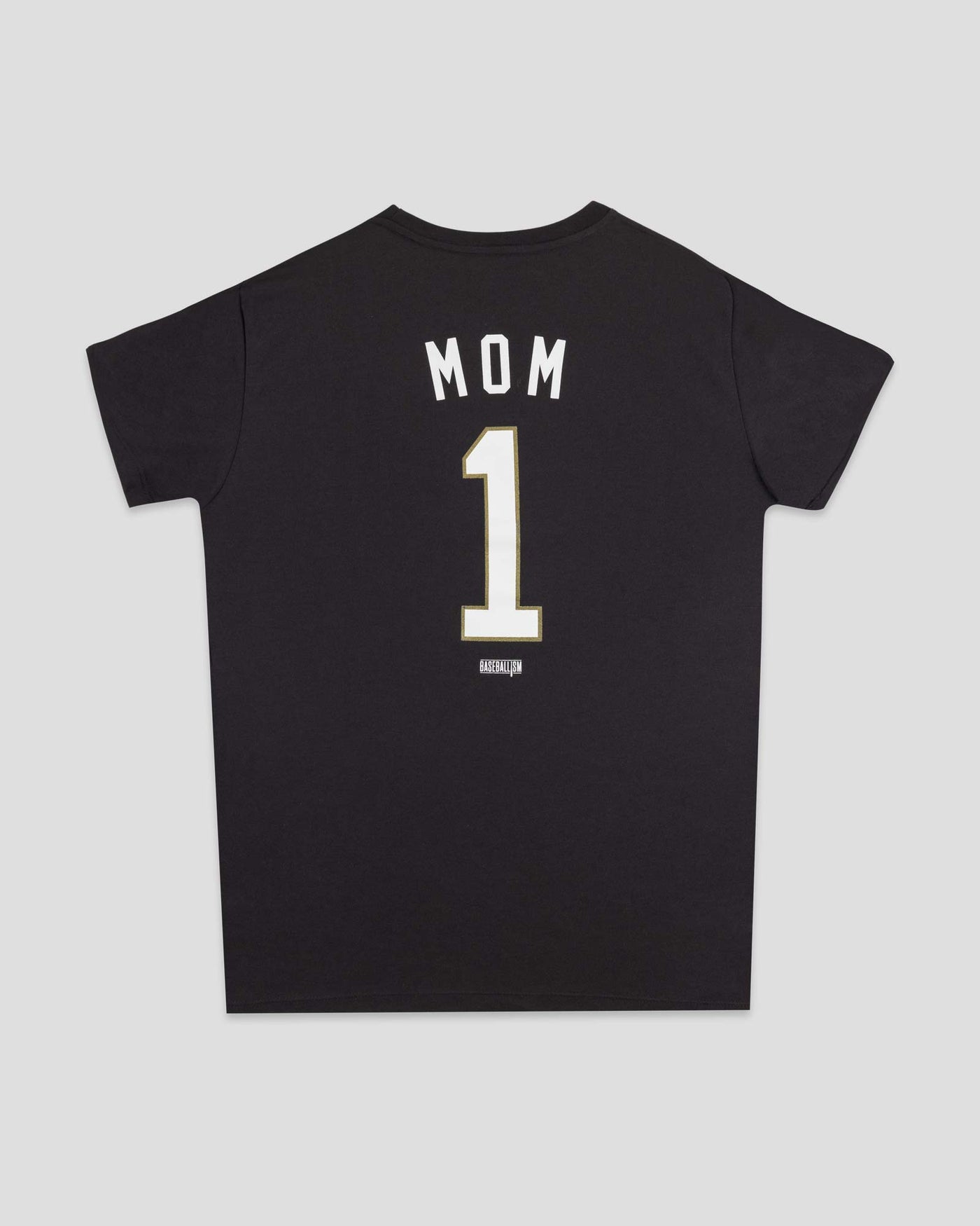 Mom's Number One - Women's Warm-Up Tee - Baseballism Online