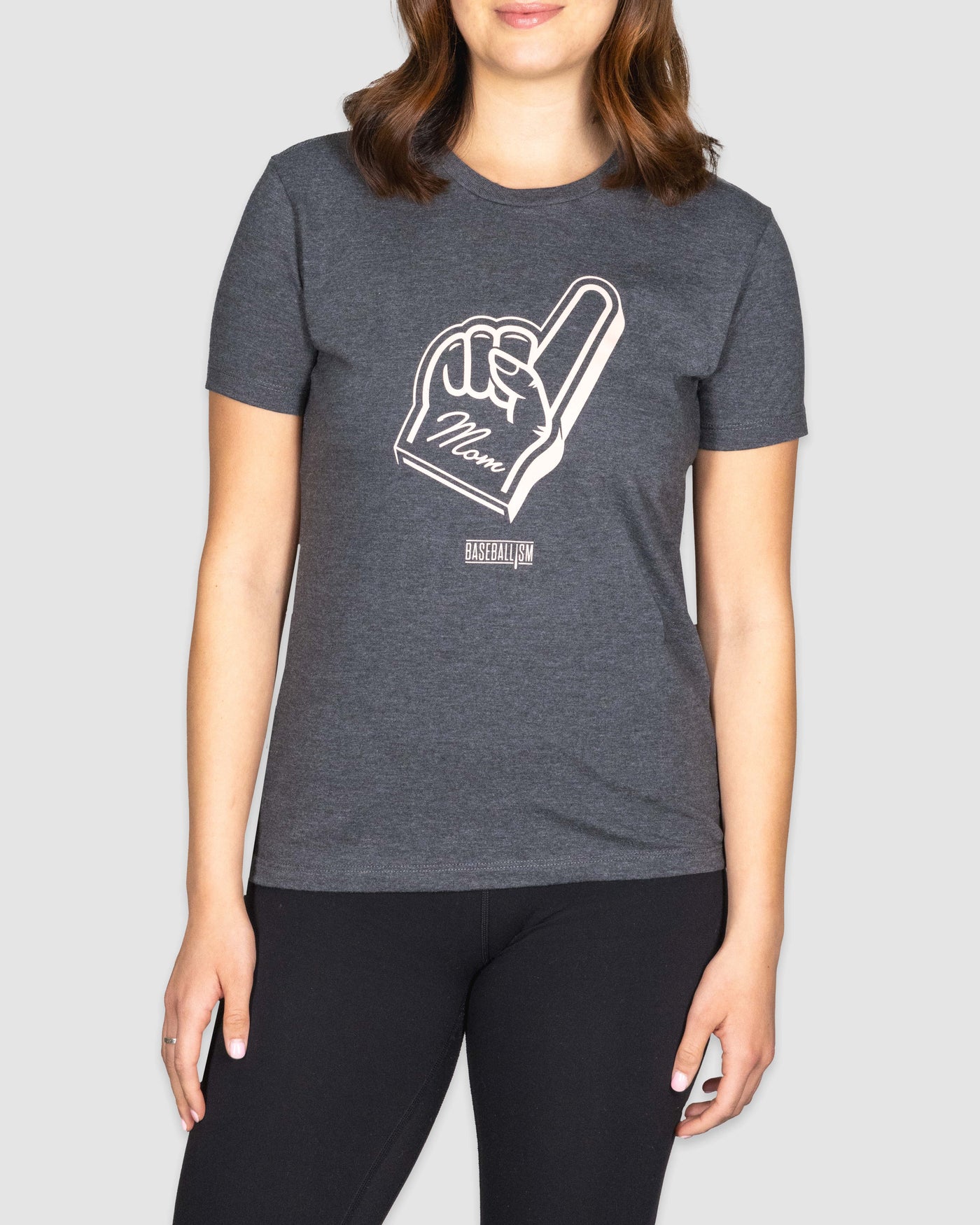 Number One Mom - Women's Warm-Up Tee - Baseballism Online