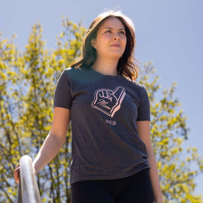 Number One Mom - Women's Warm-Up Tee - Baseballism Online