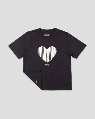 Bat Heart - Heavyweight Warm-Up Tee - Baseballism Online