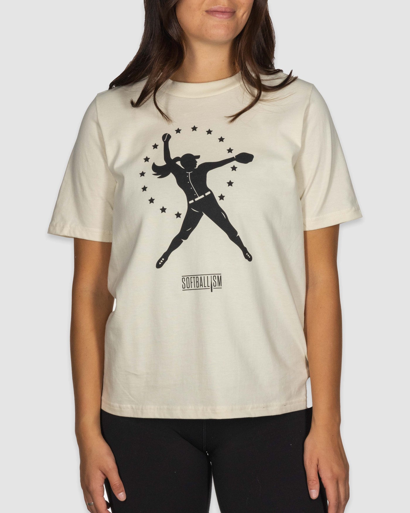 Softballism Star Girl Women's Warm-Up Tee - Baseballism Online