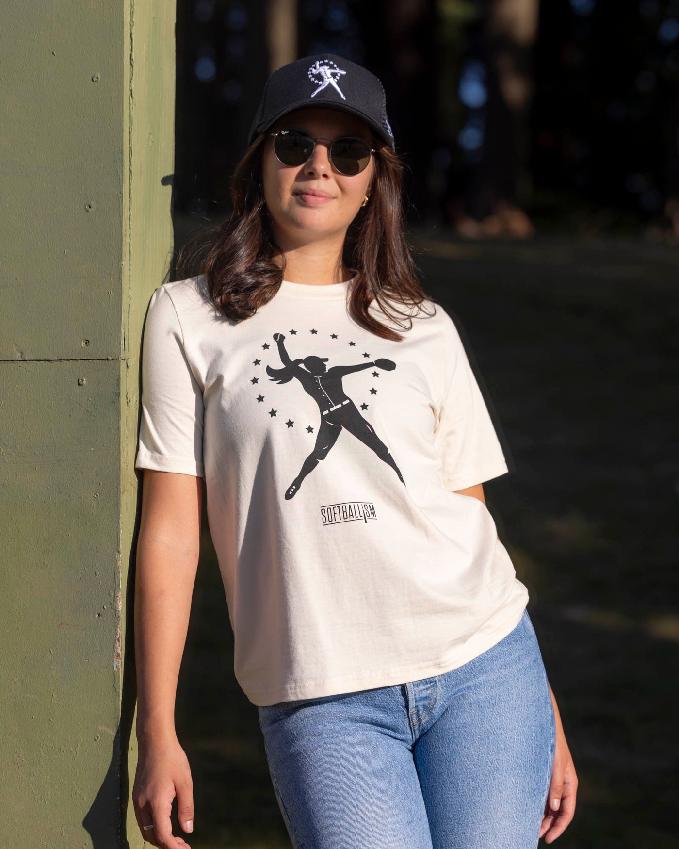 Softballism Star Girl Women's Warm-Up Tee - Baseballism Online