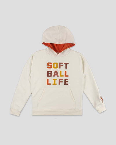 Softball Life Hoodie - Youth - Baseballism Online