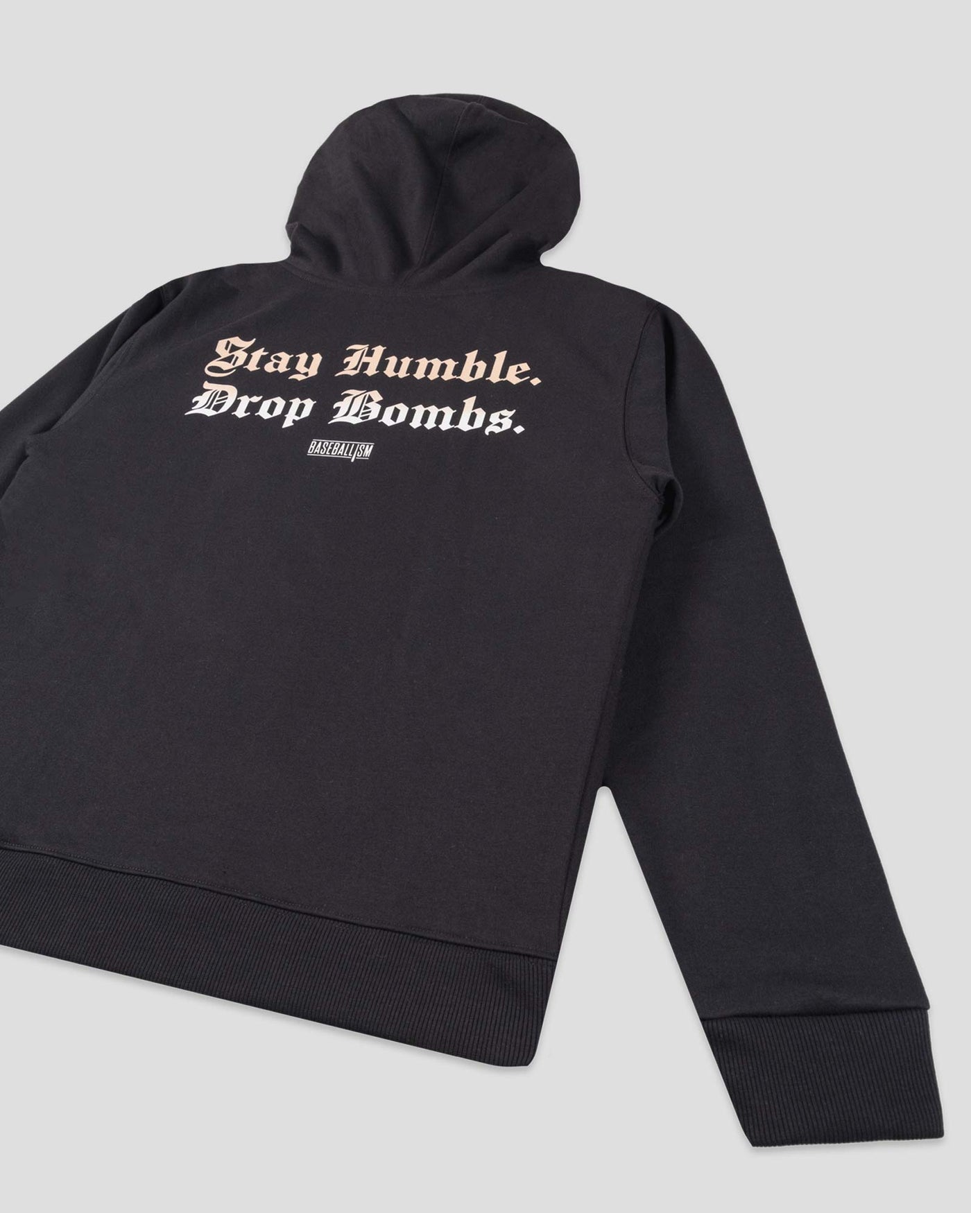 Stay Humble Drop Bombs Hoodie - Youth - Baseballism Online