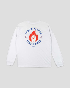 Flame Thrower Long Sleeve - Youth - Baseballism Online