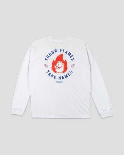 Flame Thrower Long Sleeve - Youth - Baseballism Online