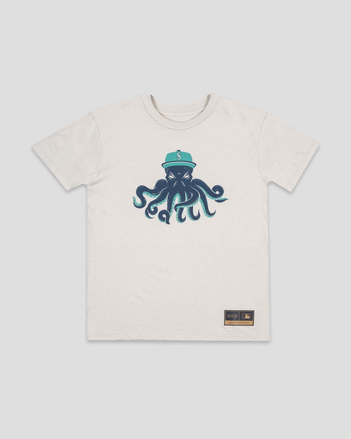 Mariners Monster Youth T-Shirt (Smoke Silver) - Seattle Mariners - Baseballism Online