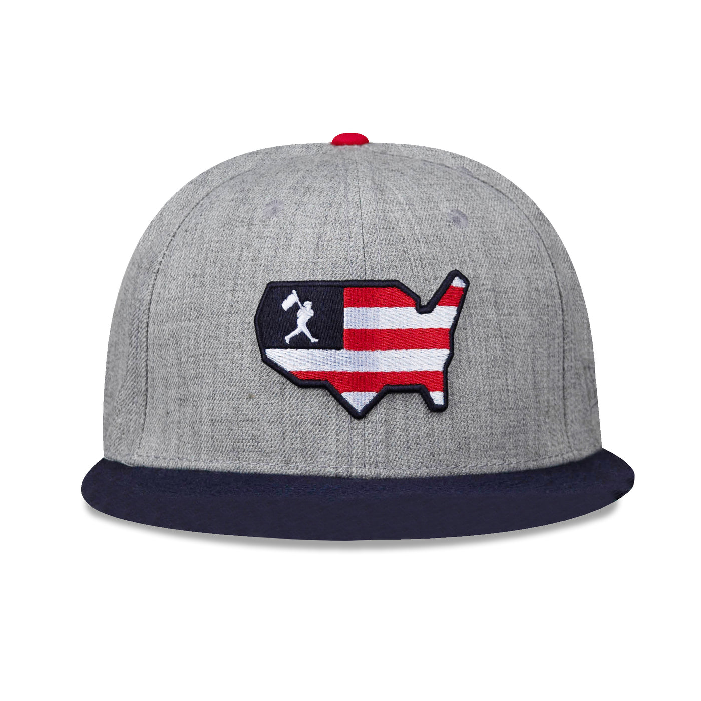 Gorra de la nación del jugador de béisbol