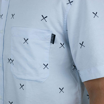 Crossed Bats - Oxford Button Down