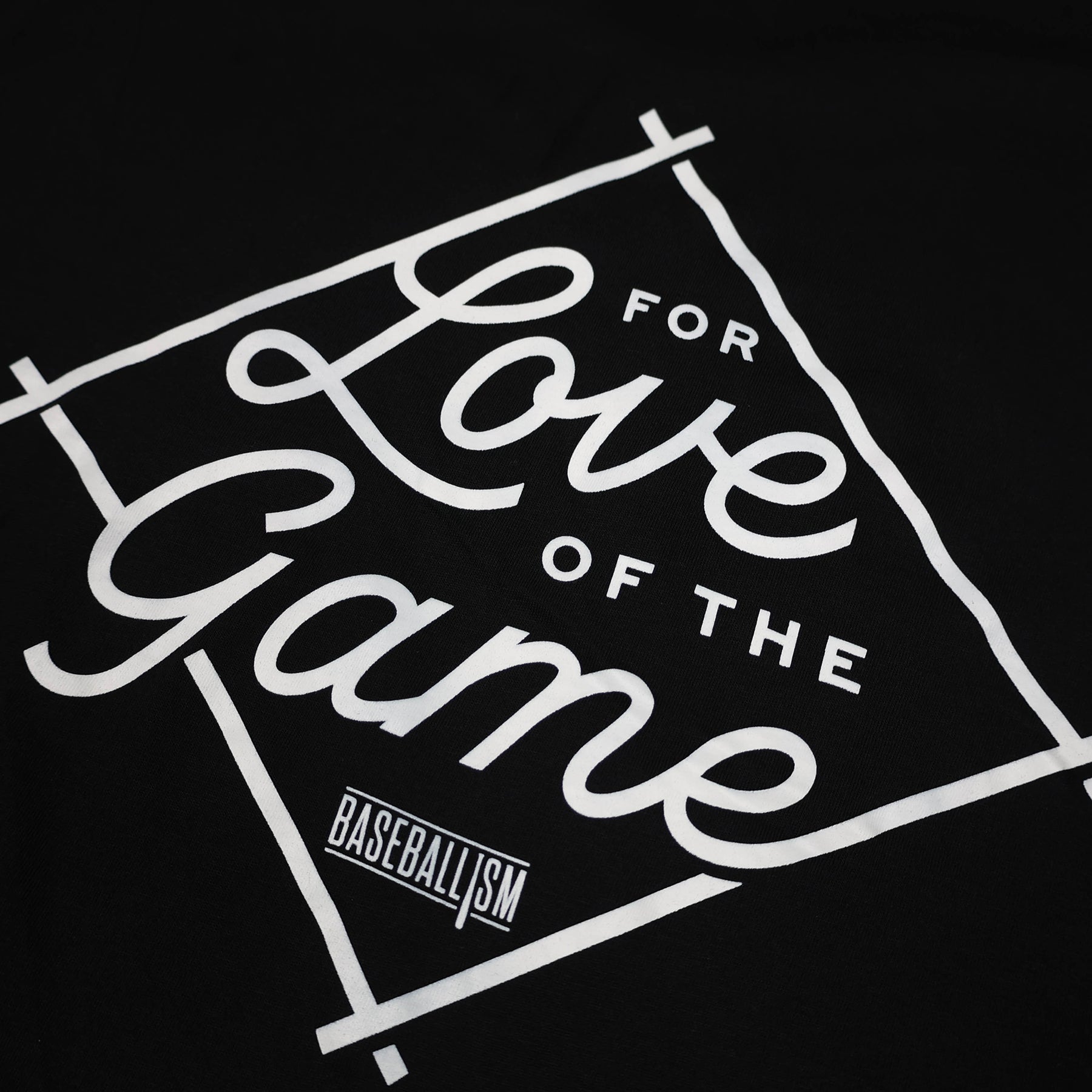 for The Love of The Game Baseball T-Shirt - Sport Grey