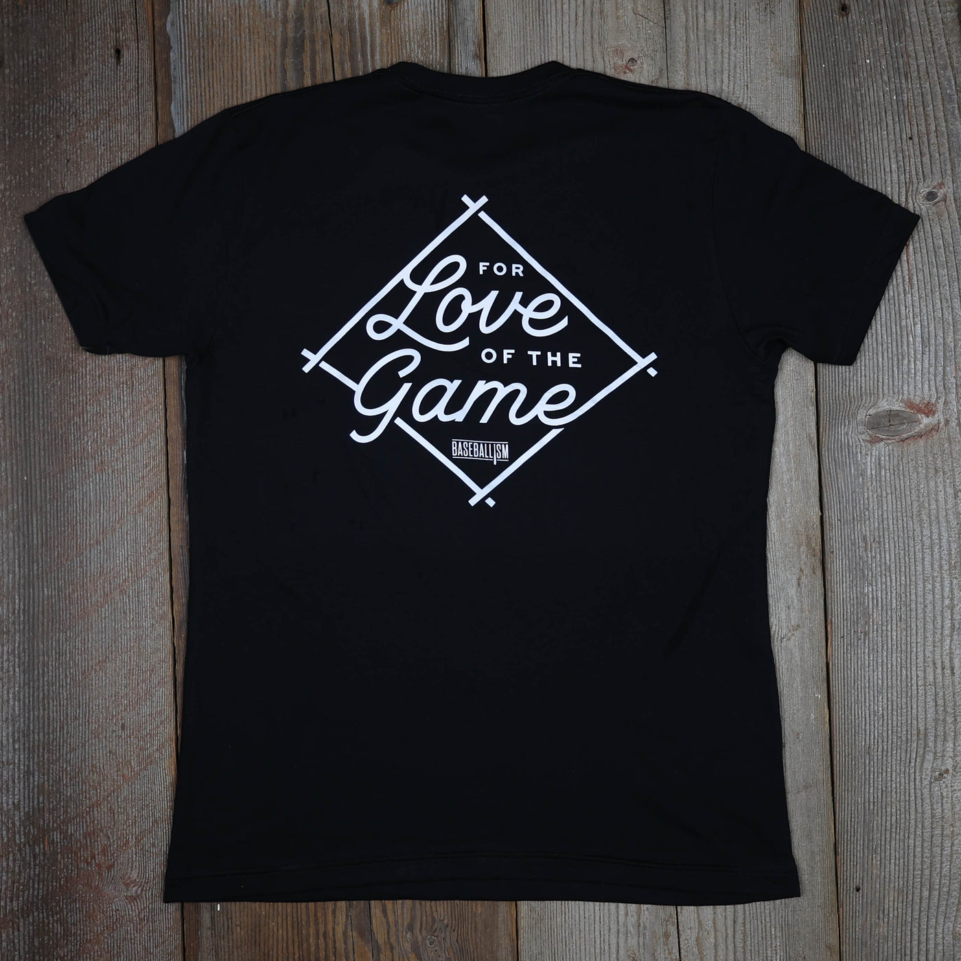 for The Love of The Game Baseball T-Shirt - Sport Grey