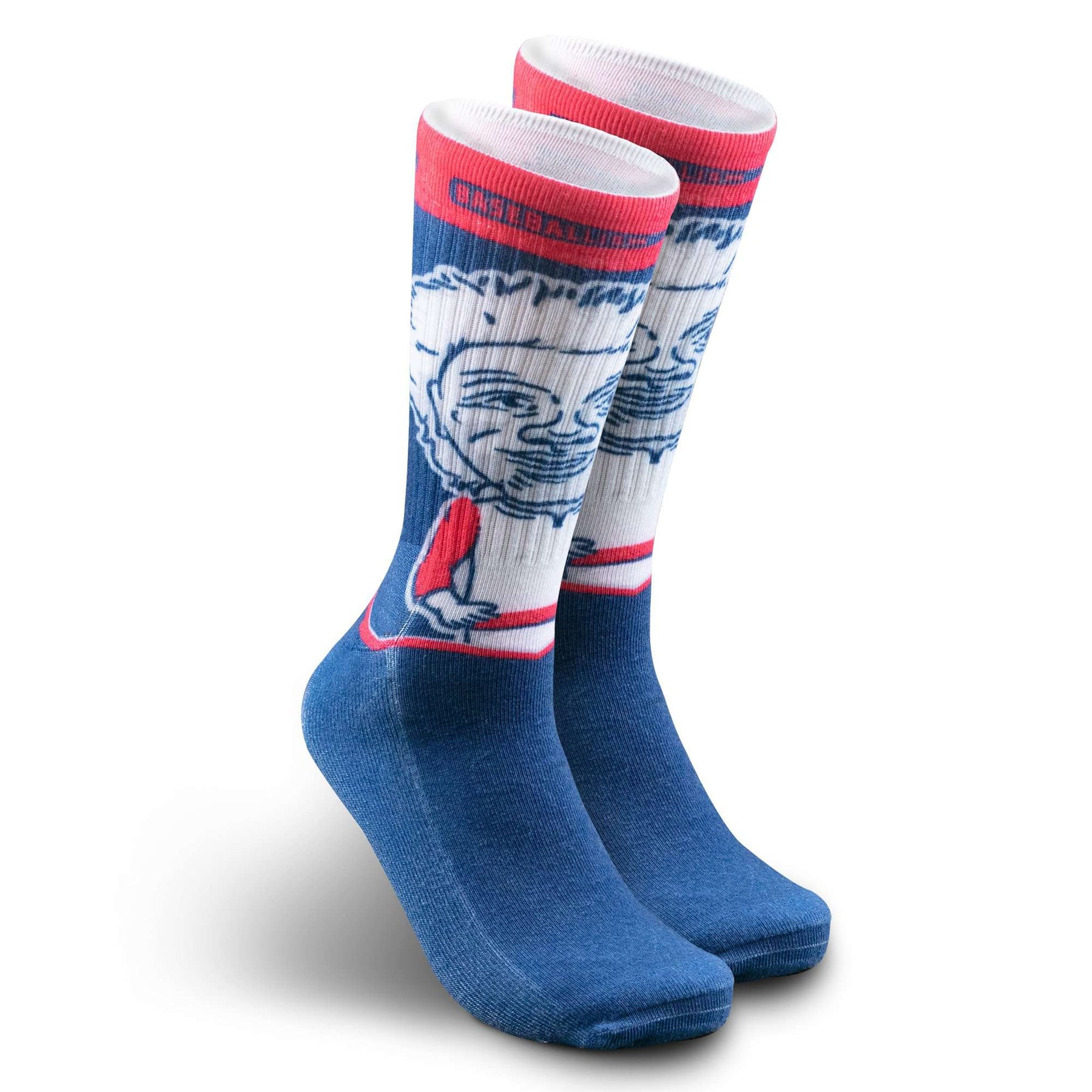 Jobu Socks - High Calf | Baseballism x Major League Collection ...