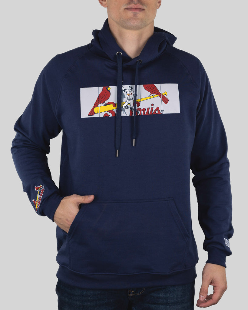 MLB Genuine Merchandise St. Louis Cardinals Men's Hoodie Sweatshirt Small  Blue
