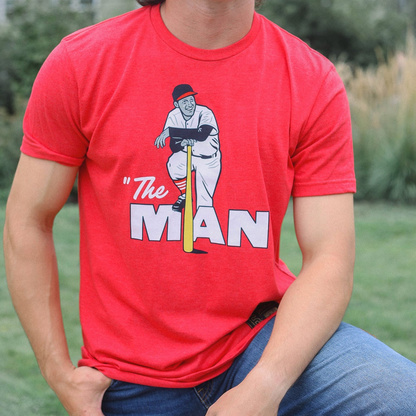 Baseballism The Man - Stan Musial Collection (Red) XLarge
