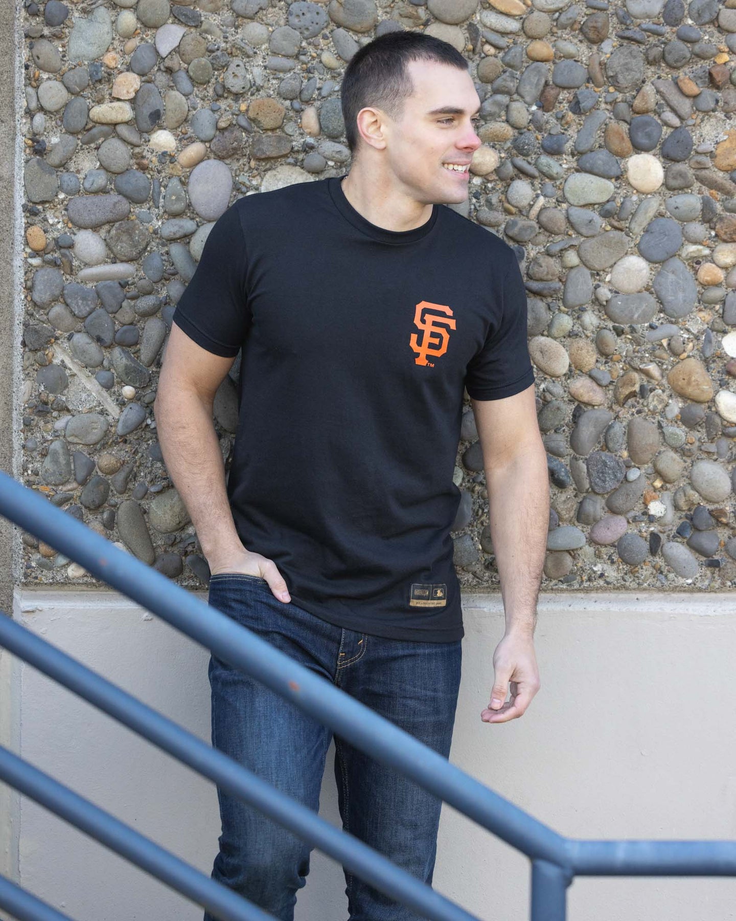 MLB San Francisco Giants Boys' Poly T-Shirt - XS