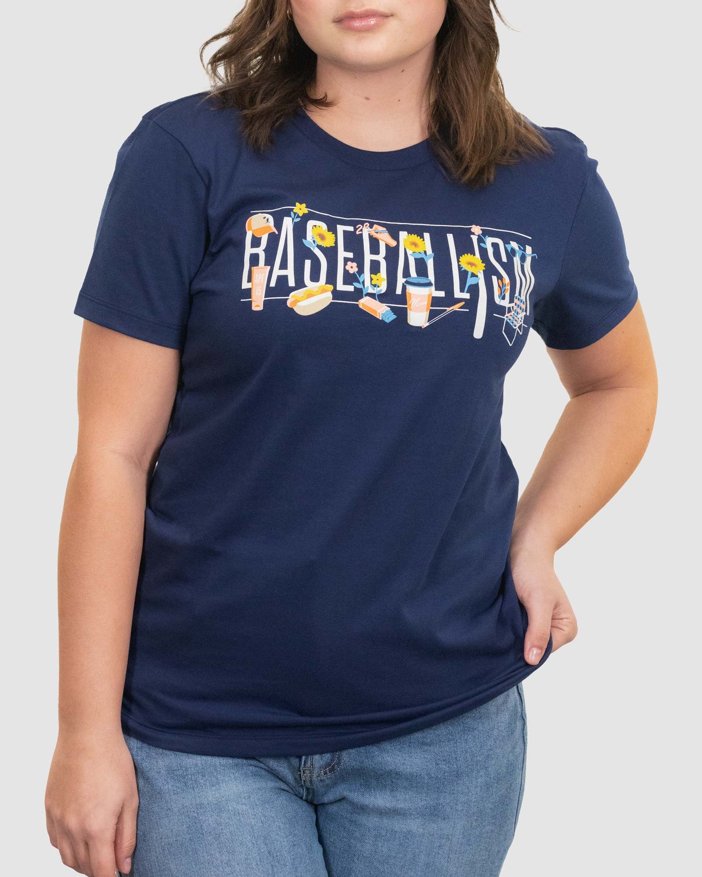 Baseballism Baseball Mom - Warm-Up Tee Medium