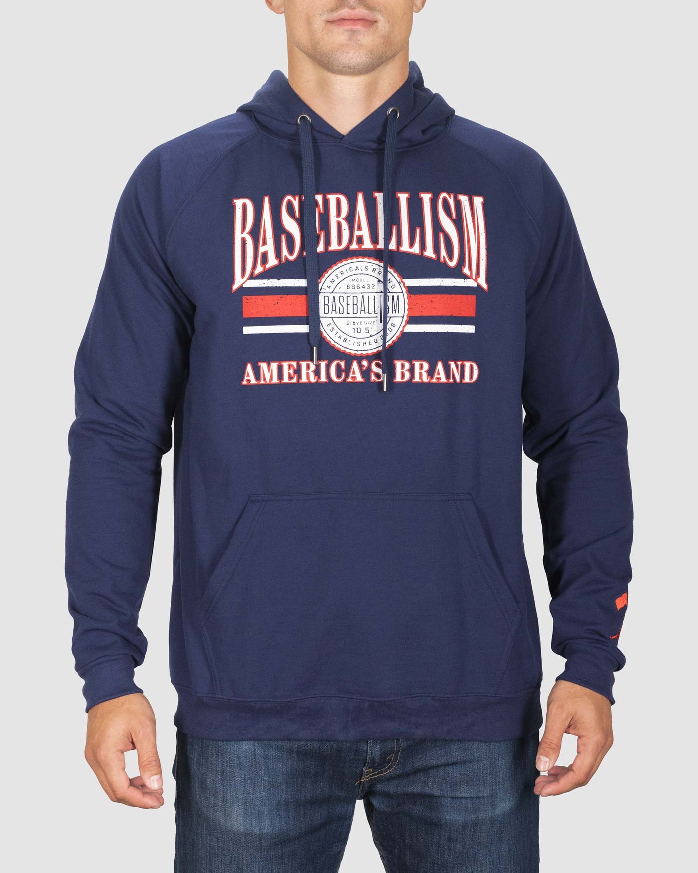 Baseballism カレッジ レトロ パーカー